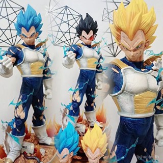 โมเดลฟิกเกอร์ Dragon Ball GK Super Saiyan Vegeta Four-Headed Eagle LX ขนาดใหญ่ สําหรับตกแต่ง XADX