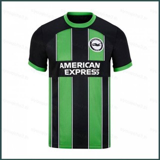 เสื้อยืดแขนสั้น ลายทีมชาติฟุตบอล Brighton Away SY3 2023-24 พลัสไซซ์ YS3