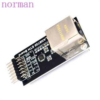 Norman โมดูลเครือข่าย ตัวรับส่งสัญญาณอีเธอร์เน็ต 1.6V เป็น +3.6V RMII สําหรับเครือข่าย 3.3V 1.2V Regulator LAN8720