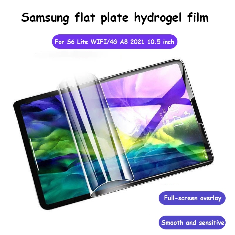 Samsung ฟิล์มไฮโดรเจล รุ่น  Galaxy Tab S7, Tab S7 FE,Tab S7 Plus,Tab A7 Lite,Tab S8 Plus,Tab S8, Tab A8 2021 แบบใส แบบด้
