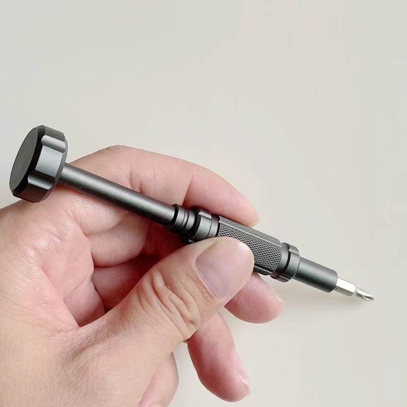 Precision ไขควง Bit Holder แบริ่งอลูมิเนียมอัลลอยด์ไขควงแม่เหล็ก Bolt Handle สําหรับ H4mm