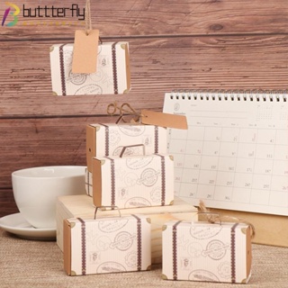 Buttterfly กล่องขนมหวาน สไตล์โรแมนติก หรูหรา ของขวัญ ของเล่นสําหรับเด็ก 10/20 ชิ้น