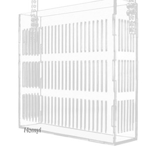 [Homyl] กล่องเพาะพันธุ์ปลาหางนกยูง อะคริลิค แบบแขวน อุปกรณ์เสริม สําหรับตู้ปลา