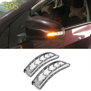 ไฟเลี้ยว LED ติดกระจกมองหลังรถยนต์ สําหรับ Toyota Camry Corolla iM E170 iM Altis Venza Auris Vios Yaris 2 ชิ้น