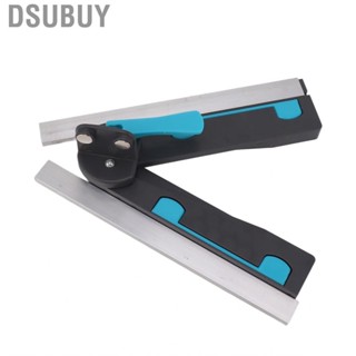 Dsubuy Mitre Measuring Cutting Tool 30 To 180 Degree Foldable Portable Stable Accurate Miter Gauge Aluminum Alloy for DIY Woodworking