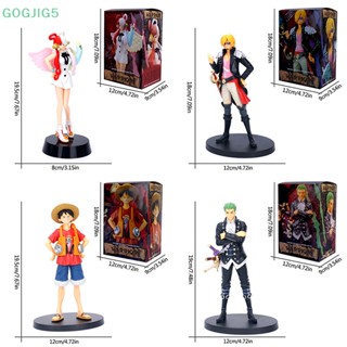 [GOGJIG5] ใหม่ โมเดลฟิกเกอร์ One Piece Luffy Zoro Sanji Uta Country ของเล่นสําหรับเด็ก