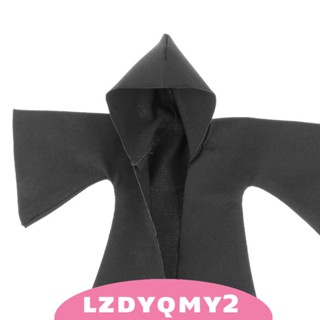 [Lzdyqmy2] เสื้อคลุมยาว สเกล 1:12 พร้อมหมวก สําหรับฟิกเกอร์ทหาร 6 นิ้ว