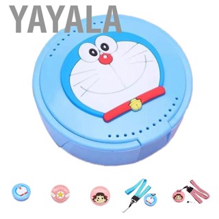 Yayala Retainer Case Travel Portable Cartoon Cute Mouth Guard  Aligner Container for Men Women