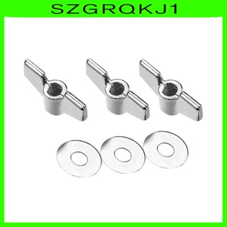 [szgrqkj1] น็อตปีกฉาบ พร้อมแหวนรอง แบบเปลี่ยน 3 ชิ้น