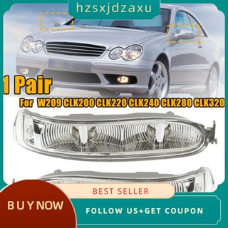 【hzsxjdzaxu】ไฟเลี้ยว Led ติดกระจกมองข้าง ซ้าย ขวา สําหรับ Mercedes Benz W209 CLK 2002-2009