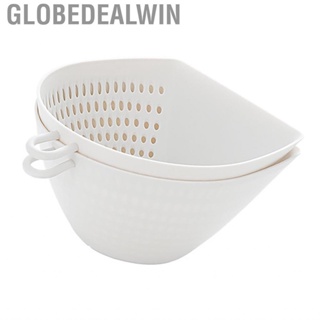 Globedealwin Kitchen Colander Bowl Set  Double Layer Vegetable Washing  Multifunctional Practical for Fruit