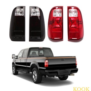 Koolkool ไฟท้าย LED แบบประกอบ สําหรับไฟเบรกถอยหลัง F250 F350 F450 F550 2 ชิ้น