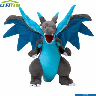 Uniis ตุ๊กตามังกร Charizard ผ้ากํามะหยี่ขนนิ่ม สําหรับเด็กผู้ชาย รุ่น XY