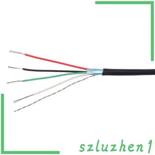 [Szluzhen1] สายเคเบิลปิ๊กอัพ 4 ตัวนํา 24 AWG DIY สําหรับกีตาร์