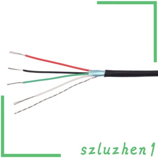 [Szluzhen1] สายเคเบิลปิ๊กอัพ 4 ตัวนํา 24 AWG DIY สําหรับกีตาร์