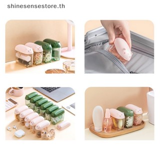 Shine กล่องเก็บสายชาร์จโทรศัพท์มือถือ แบบใส กันฝุ่น พร้อมฝาปิด สําหรับบ้าน สํานักงาน