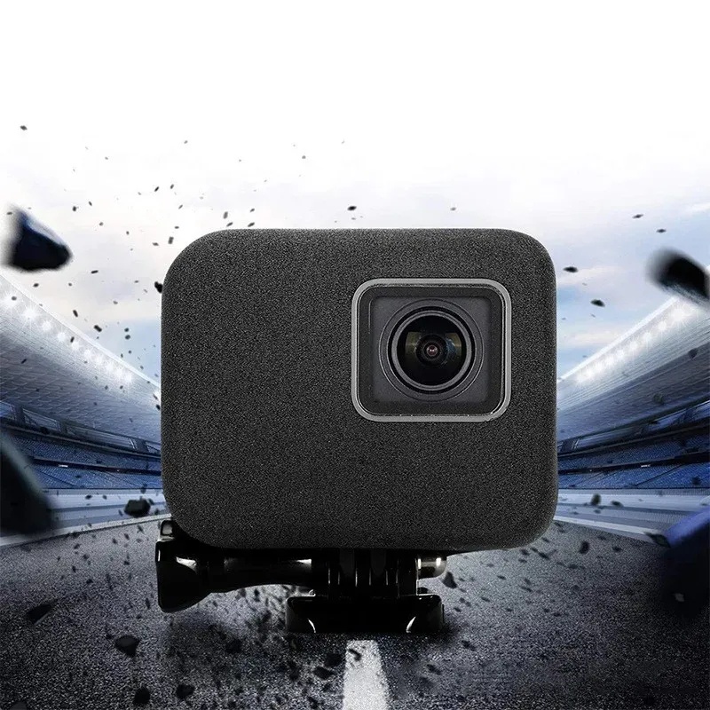 เคสโฟม ป้องกันเสียงรบกวน อุปกรณ์เสริม สําหรับกล้อง DJI Osmo Action 4 3 GoPro Hero 12 11 10 9 7 6 5