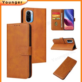 เคสโทรศัพท์หนัง ฝาพับ พร้อมช่องใส่บัตร สีพื้น สําหรับ Redmi 5 5A 5Plus 6A Redmi 6 Pro Redmi 7 Y3 7A Xiaomi A2 Lite