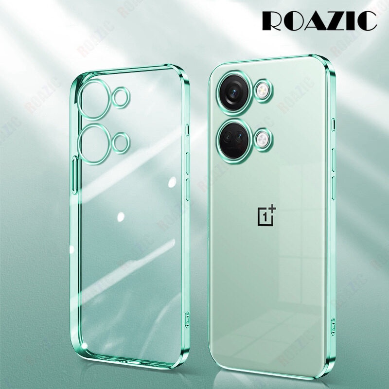 เคสโทรศัพท์มือถือ ซิลิโคนนิ่ม แบบใส กันกระแทก หรูหรา สําหรับ OnePlus Nord 3 5G Ace 2V 5G