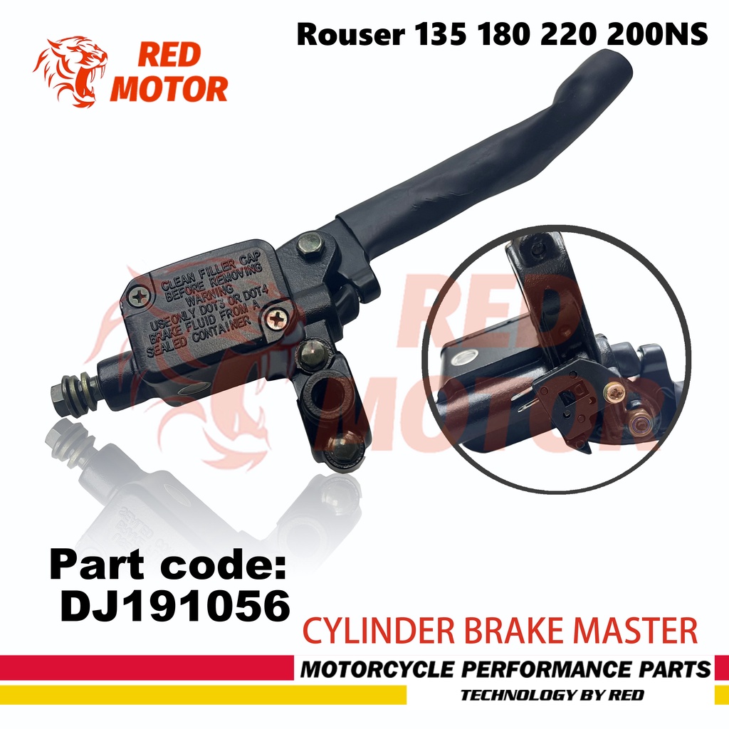 Rousser 200ns 200rs 200ns Fi Brake Master Assy ด้านหน้า (Dj191056)