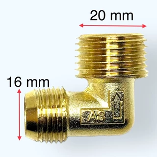 (ปาก 16) ท่อปั้มลมโรตารี่ อะไหล่ปั้มลม ท่อ ปั้มลม จีน ทั้วไป เกลียวใน 16x16 mm. ยาว 53 และ 44 cm. ต่อจากฝาสูบกับเช็คว...