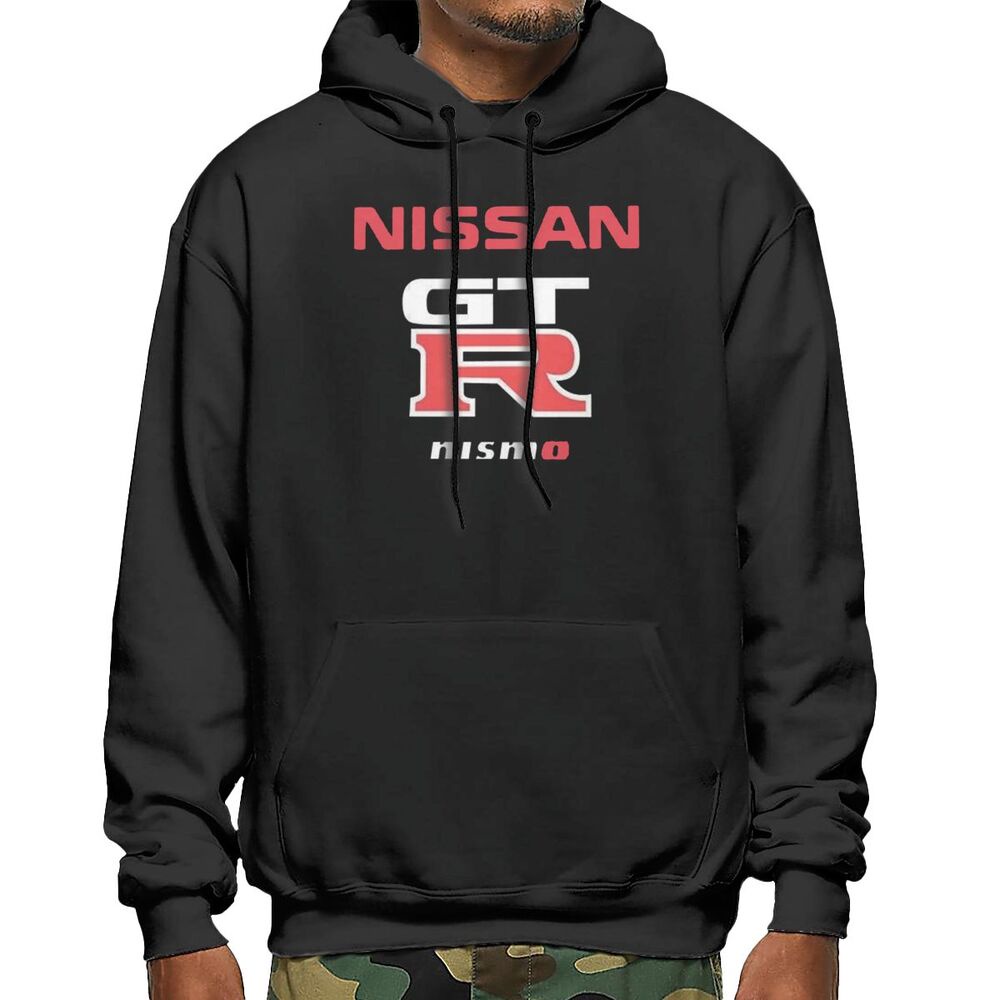 ขายดีที่สุด!!  เสื้อกันหนาว มีฮู้ดดี้ พิมพ์ลายโลโก้ Nissan Nismo Racing Car Race Gtr Motorsport Skyline คุณภาพสูง พลัสไซซ์ เหมาะกับของขวัญวันเกิด สําหรับผู้ชาย