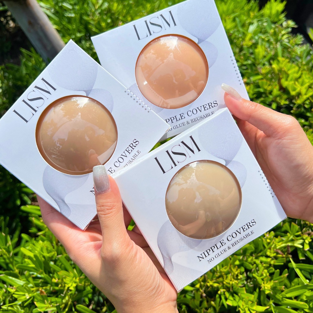 Lism Nipple Covers แปะจุกไร้กาว เนียนกริบ ไม่มีโป๊ะ !!