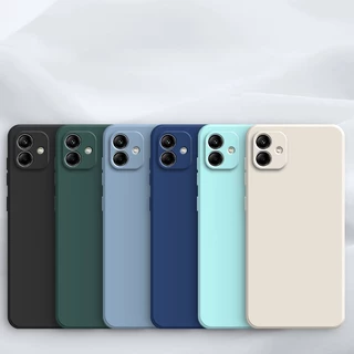 เคส samsung A05 A05S A04 A04E A04S A13 5G A03S A02S A03 เคสโทรศัพท์มือถือ ขอบตรง สําหรับ เคส samsung A05 A04 A04E 90° โทรศัพท์มือถือ YTB