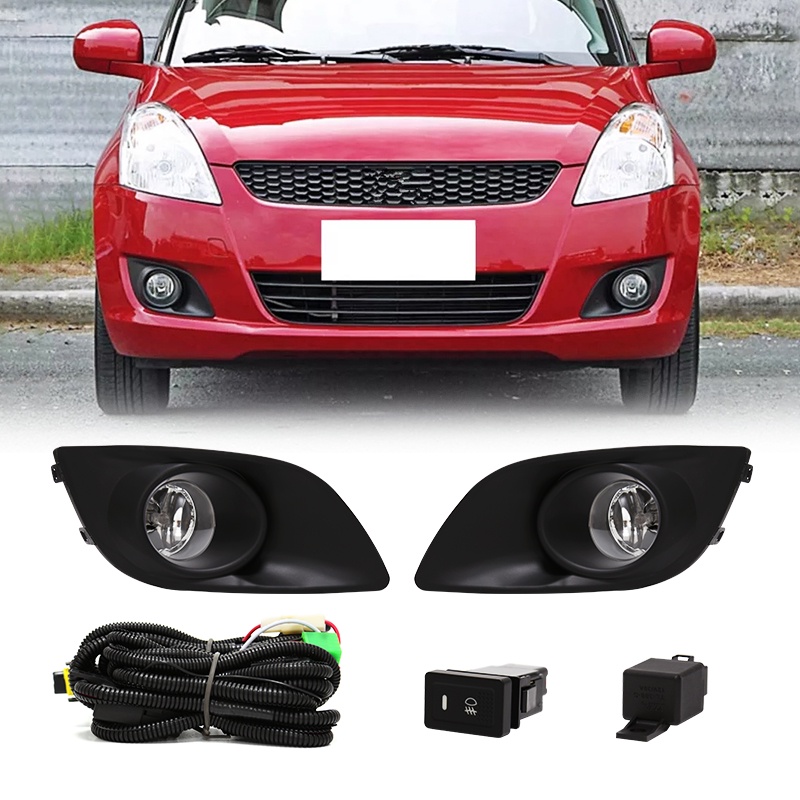 ไฟตัดหมอกเดย์ไลท์ LED DRL กันน้ํา สําหรับ Suzuki Swift 2011 2012 2013 2014 2015 2016 2017