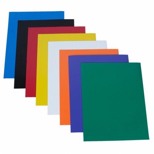 A4 Flexible Strong Magnetic Sheet 8 Colours Fridge Erasable Advertising Teaching