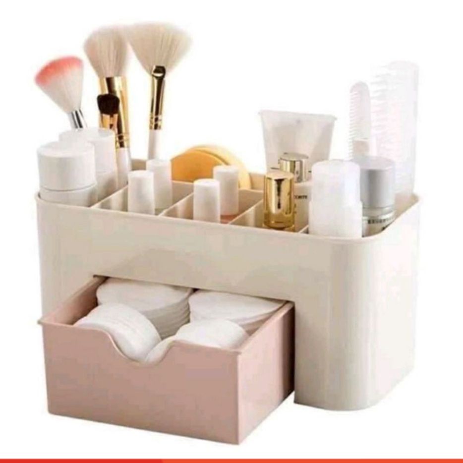 ชั้นวางเครื่องสําอางพลาสติก MiNi พร้อมลิ้นชัก _GD888