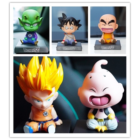 โมเดลฟิกเกอร์ Dragon Ball Z Son Goku Krillin Majin Buu Piccolo ของเล่นสําหรับเด็ก
