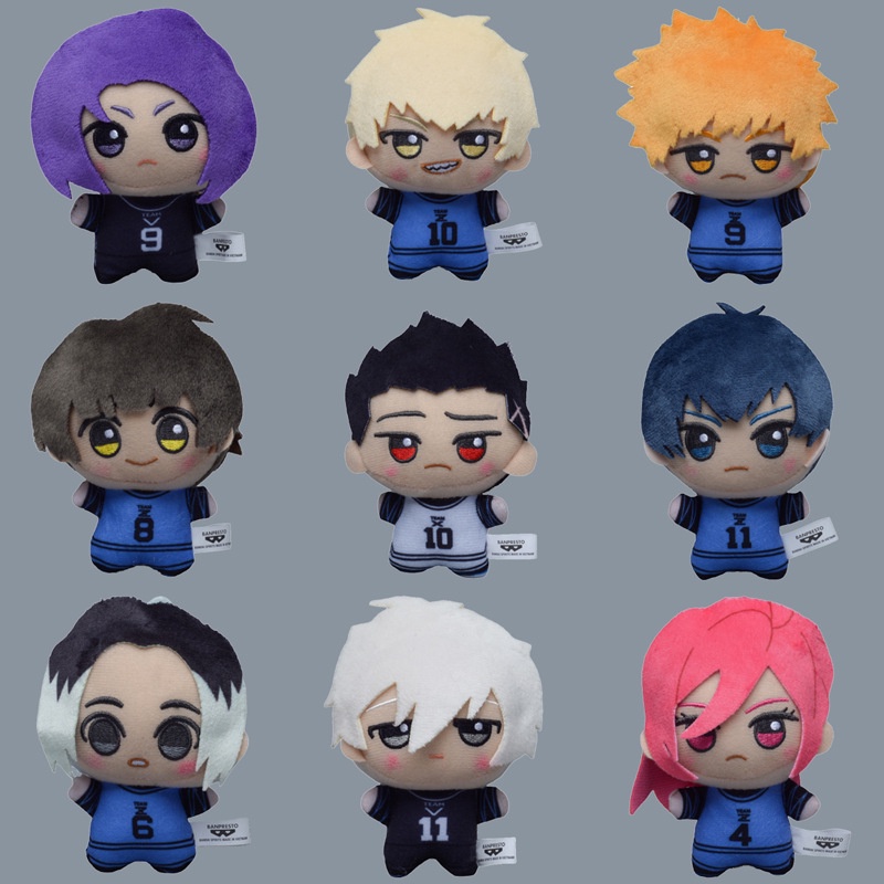 Blue LOCK พวงกุญแจ จี้ตุ๊กตาฟุตบอล League Forward Q Version น่ารัก สําหรับเด็ก