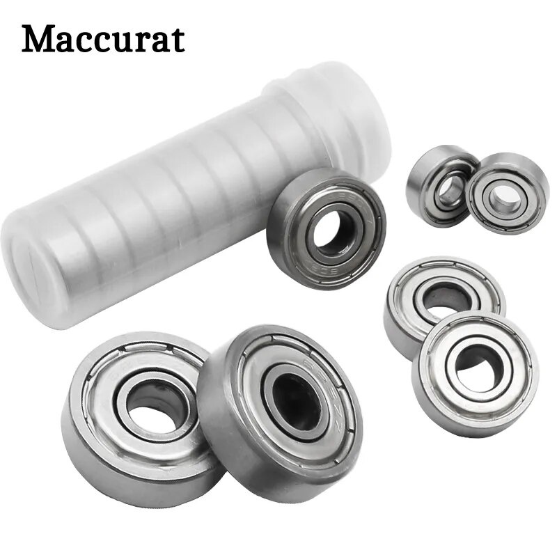 10PCS ABEC-5 Flange Ball Bearing 608zz 623zz 624zz 625zz 635zz 626zz 688zz 3D Printers Parts Deep Gr