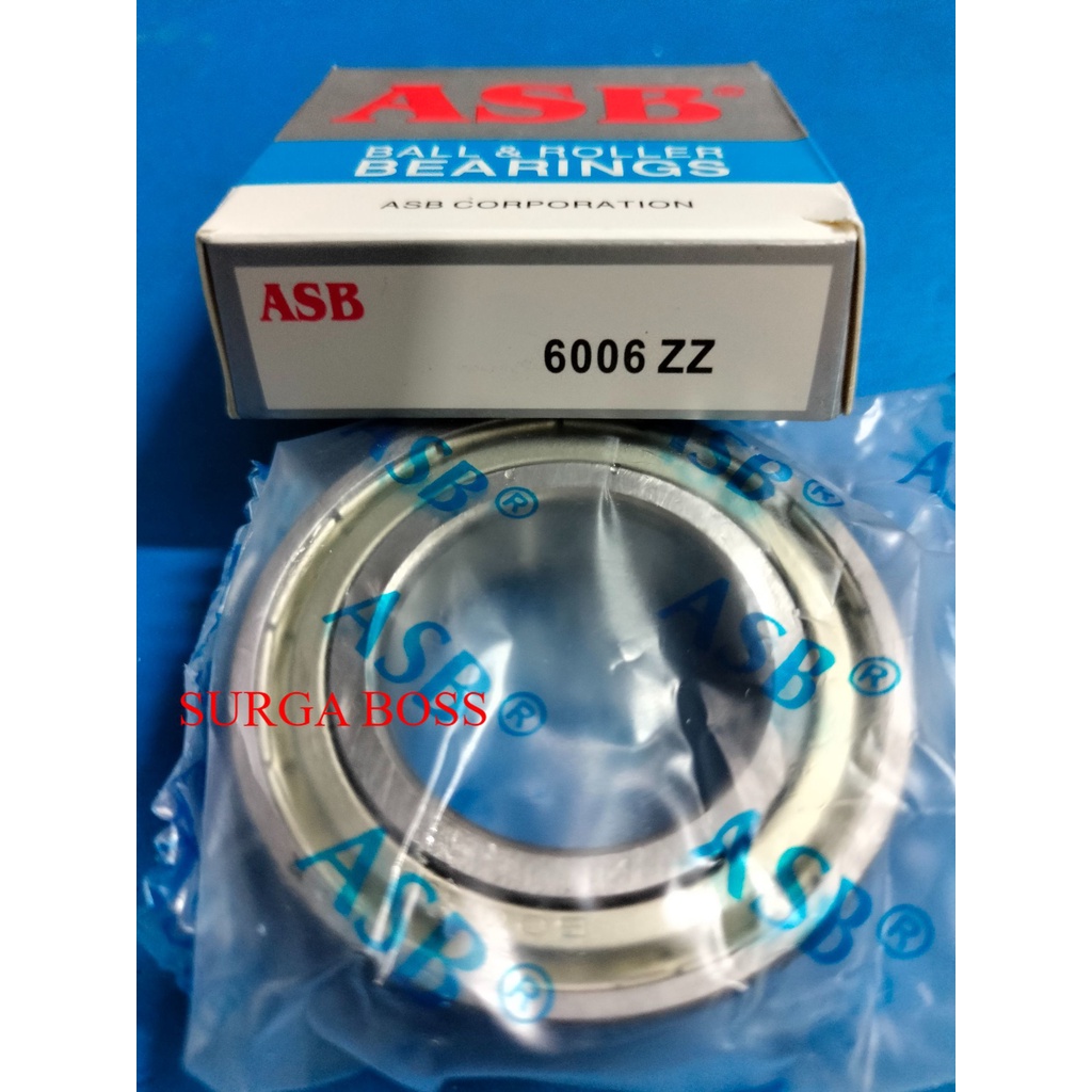 BEARING 6006 ZZ ASB ยี่ห้อ min 3 ชิ้น