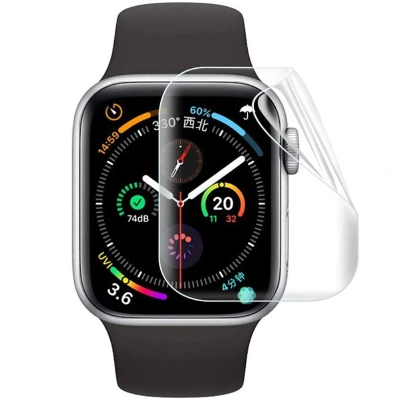 ฟิล์มกระจกนิรภัยกันรอยหน้าจอ แบบใส สําหรับ iWatch 45 มม. 41 มม. 42 มม. 40 มม. 44 มม. iWatch Series 7