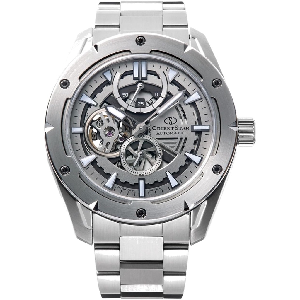 [Japan Watches] [Orient Star] Orient Star นาฬิกาข้อมืออัตโนมัติ สีขาว สีเงิน สไตล์ญี่ปุ่น สําหรับผู้ชาย 2 ปี Rk-Av0A02S

