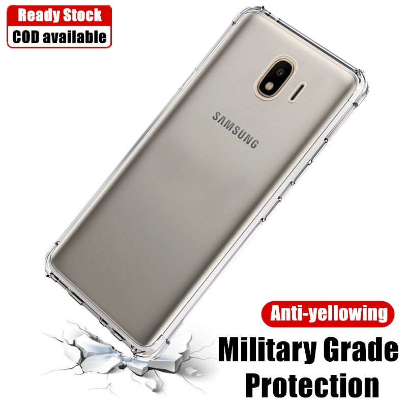 SAMSUNG Crystal ClearสําหรับSamsung Galaxy J2 Pro 2018 5.0 นิ้วSM-J250F J250G J250M J250Yยางนุ่มเจลJ