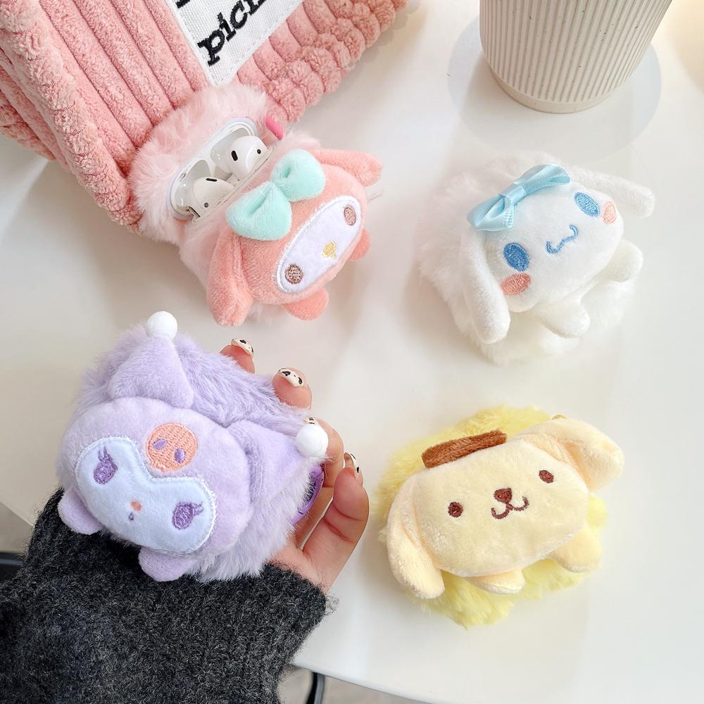Sanrio เคสหูฟังบลูทูธไร้สาย Tpu แบบนิ่ม ปักลายการ์ตูน 3D สําหรับ AirPods 1 2 pro2 2022 gen3