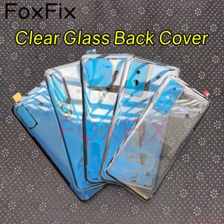 ฝาครอบด้านหลังแบตเตอรี่ แบบกระจกใส พร้อมสติกเกอร์กาว สําหรับ…