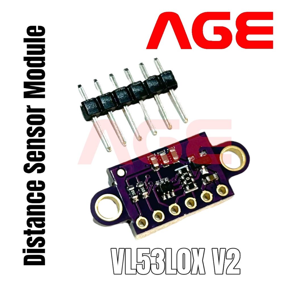 VL53L0X V2 เซนเซอร์วัดระยะทางแสงเลเซอร์ Laser Ranging Distance Sensor 0.3 - 120 cm