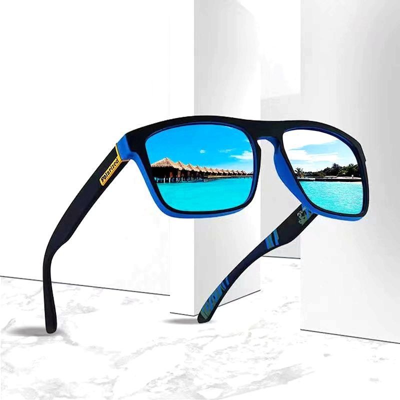 แว่นกันแดดผู้ชาย Mirror Sport UV400 Driving แว่นกันแดดนักบินป้องกันแสงสะท้อน