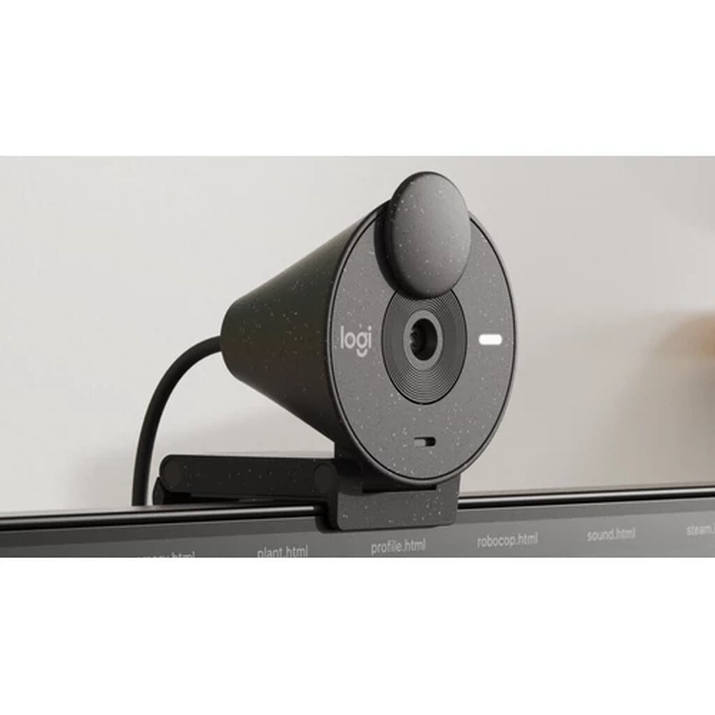 LOGITECH กล้องเว็บแคม (สีกราไฟท์) รุ่น BRIO 300