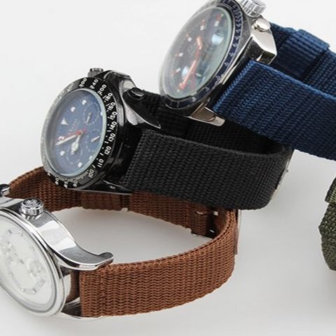 Timex สายนาฬิกา T2P034 T2P035 T49962 ผู้ชายกีฬากลางแจ้งสายผ้าใบไนลอนกันน้ํา