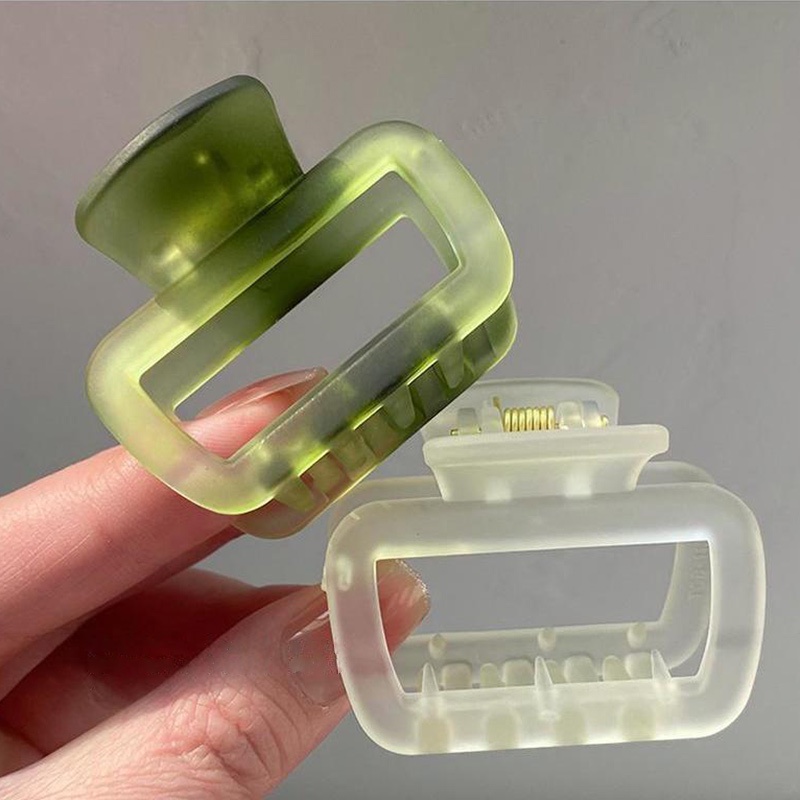 ร้านค้าไทย🔥กิ๊บติดผมรูปหางม้าสี่เหลี่ยมผืนผ้าขนาดเล็กสีเจลลี่แฟชั่นทันสมัยสไตล์เจ้าหญิงเข้ากับทุกการแต่งกาย.COD - รูปที่ 4