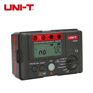 แท้ ส่งจากไทย UNI-T UT502A เมกะโอมห์มิเตอร์ ดิจิตอล 2500V เครื่องวัดความเป็นฉนวน วัดความต้านทานฉนวน insulation