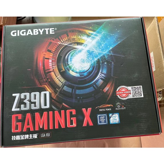 เมนบอร์ดเดสก์ท็อปชนิดบรรจุกล่อง Gigabyte/Gigabyte Z390 GAMING X รองรับ CPU รุ่นที่ 9 8