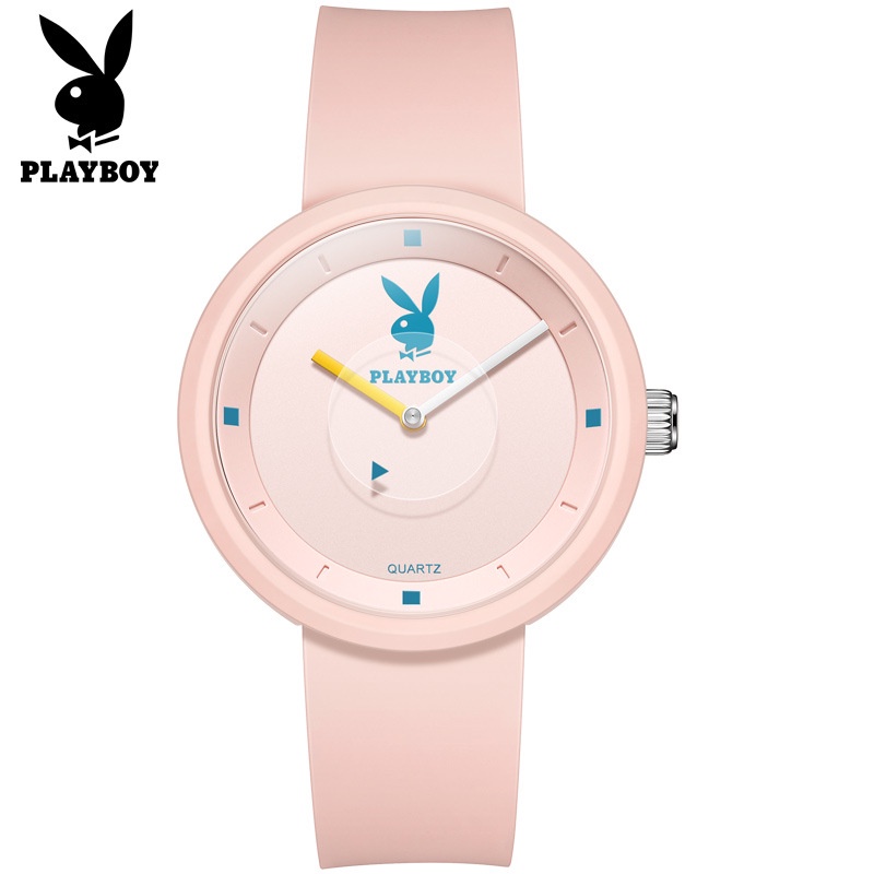 [พร้อมส่ง] Playboy 3059 นาฬิกาข้อมือควอทซ์ แฟชั่นย้อนยุค เข้ากับทุกการแต่งกาย สําหรับผู้หญิง (ฟรีกล่องนาฬิกาสวยหรู)