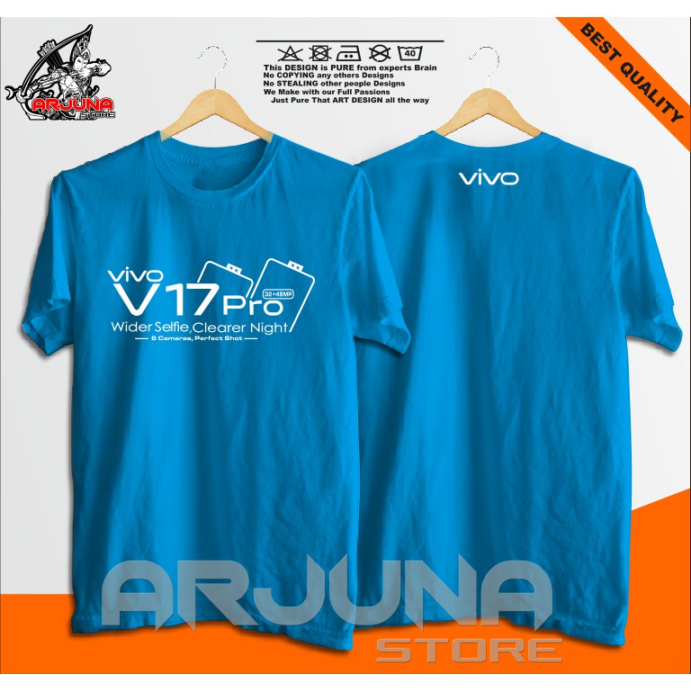 เสื้อยืด Vivo V17 Pro Wider Selfie / เสื้อ Gadget เสื้อยืดเท่ๆ
