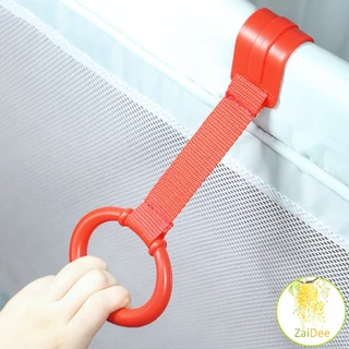 แหวนดึงเปลเด็ก พลาสติก ฝึกลูกตั้งไข่ สําหรับเด็กหัดยืน Baby Crib Pulling ring